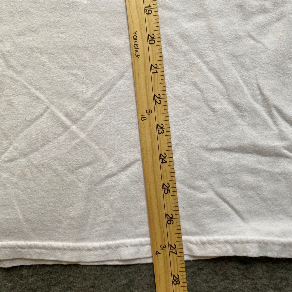 THRASHED Town Branch Bourbon T-Shirt Mens XL White Gildan Cotton Distillery Tee - Picture 7 of 9